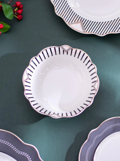 Timeless Elegance  24 Piece Dinner Set