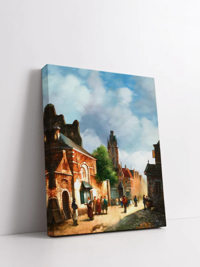 A Sunlit Street Handmade