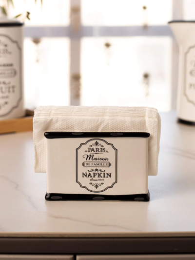 Paris Maison De Famille' Napkin Holder
