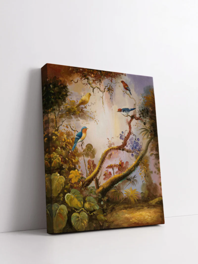 Birds Handmade Oil Painting 1