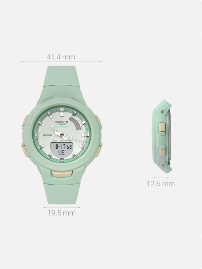 BABY-G 41.4 mm Female BSA-B100CS-3ADR