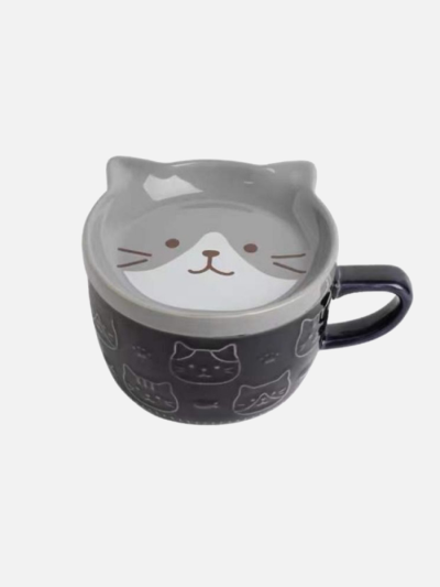 Cartoon Ceramic Cat Mug