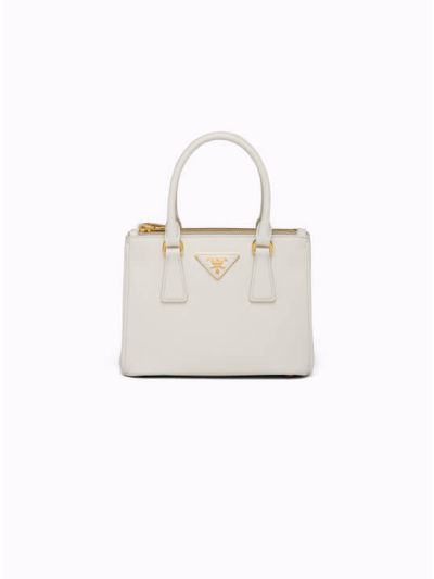Metallic leather mini-bag
