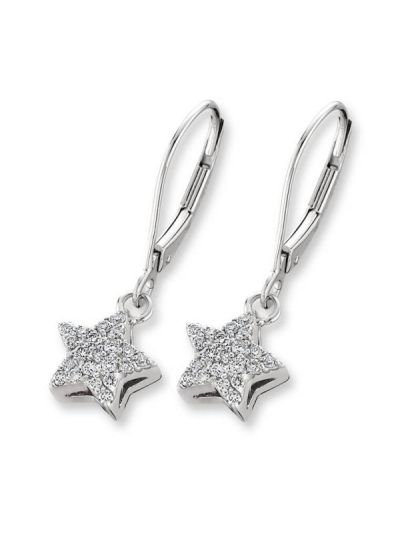 Sparkling Bow Stackable Ring, Clear CZ