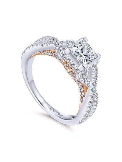 Sparkling Love Knot, Clear CZ