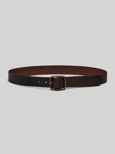 Narrow Leather Belt