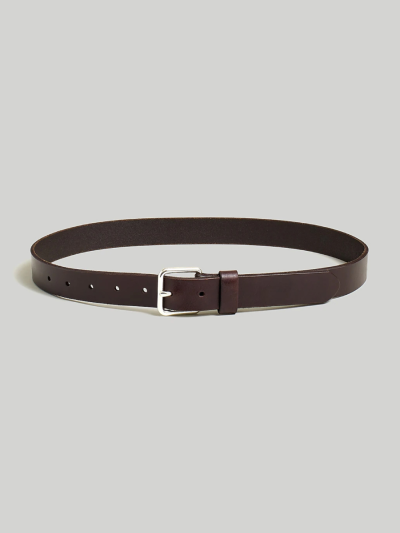 Narrow Leather Belt