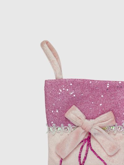 Pink and Silver Ballerina Shoes Christmas