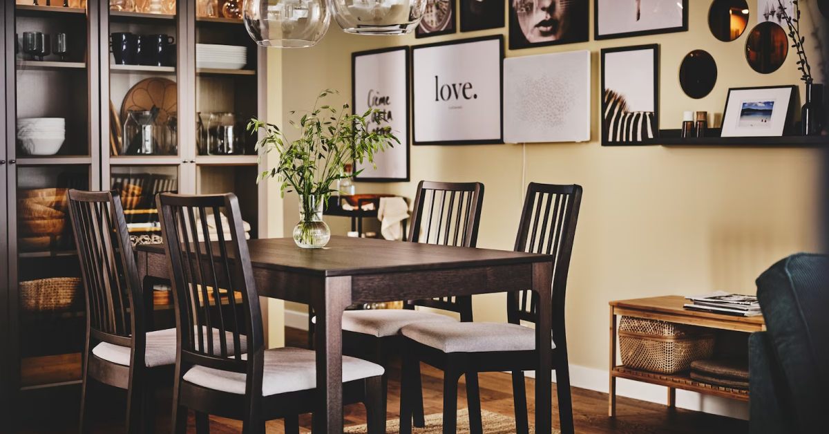 An inviting dining space to connect with those you love